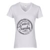 Heavy Cotton Women's V-Neck T-Shirt Thumbnail